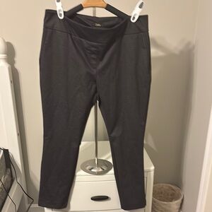 Black and Grey Pants